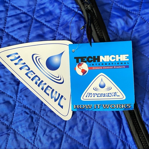 Techniche Hyperkewl Evaporative Cooling Vest Sports Outdoor Motorcycle Size L - Picture 13 of 15